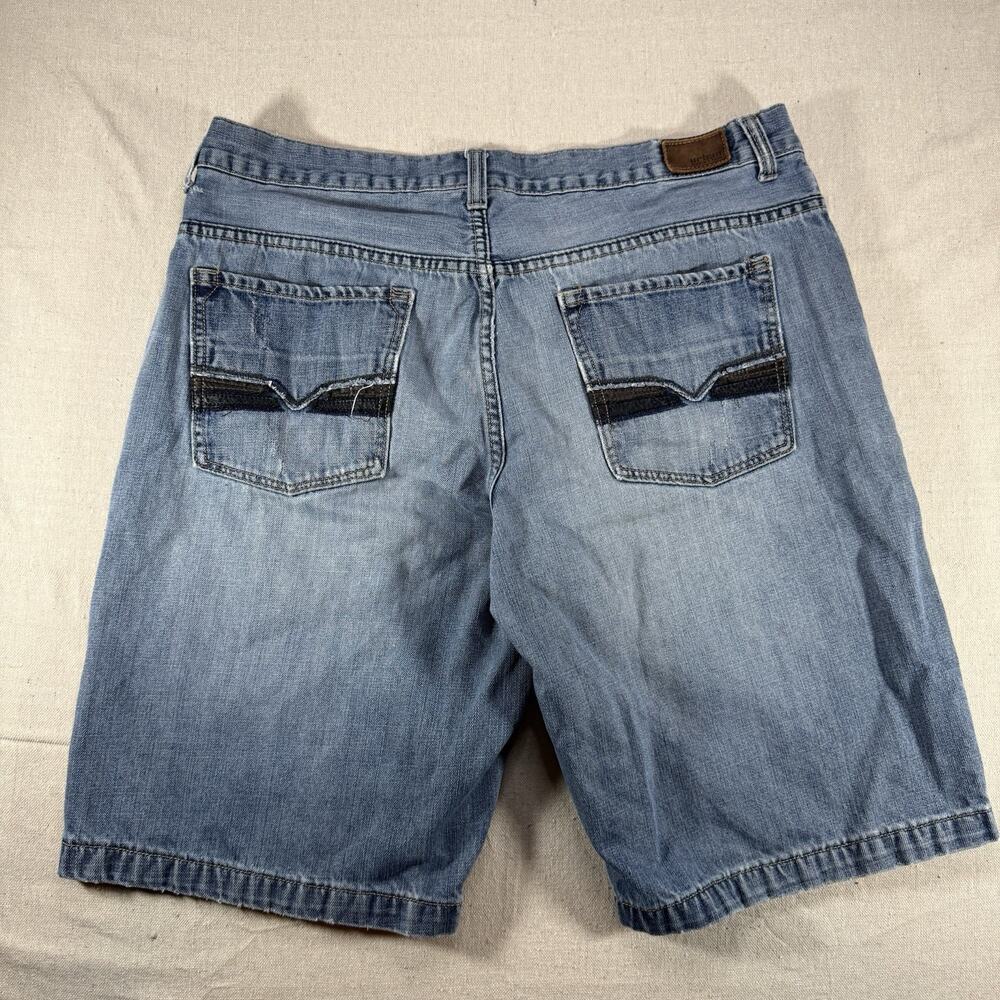 Vintage Urban Pipeline Jean Shorts, Men's Size 38 Blue Denim Baggy Skater Jorts